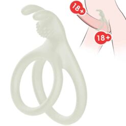 Comprar ARMONY - TENSY ANILLO DOBLE RABBIT LUMINOSO al mejor precio - Envíos Discretos