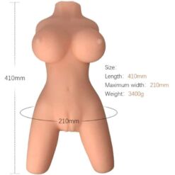 Comprar ARMONY - TORSO FEMENINO REALÍSTICO MODELO 8 al mejor precio - Envíos Discretos