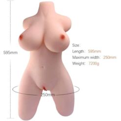 Comprar ARMONY - TORSO FEMENINO REALÍSTICO MODELO 2 al mejor precio - Envíos Discretos