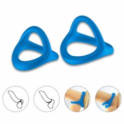 Comprar ARMONY - TRESOR ANILLO DOBLE SILICONA AZUL al mejor precio - Envíos Discretos
