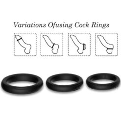 Comprar ARMONY - TRIPLE ANILLO SILICONA LUMINOSO al mejor precio - Envíos Discretos