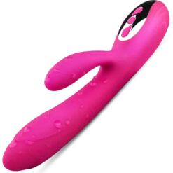 Comprar ARMONY - VIBRADOR & ESTIMULADOR FLEXIBLE EFECTO CALOR FUCSIA al mejor precio - Envíos Discretos