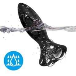 Comprar ARMONY - VIBRADOR & PLUG ANAL SILICONA NEGRO al mejor precio - Envíos Discretos