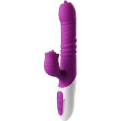 Comprar ARMONY - VIBRADOR & THRUSTING DOBLE LENGUA EFECTO CALOR VIOLETA al mejor precio - Envíos Discretos
