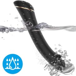 Comprar ARMONY - VIBRADOR CABEZA PLANA SILICONA NEGRO al mejor precio - Envíos Discretos