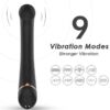 Comprar ARMONY - VIBRADOR CABEZA PLANA SILICONA NEGRO al mejor precio - Envíos Discretos