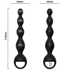Comprar ARMONY - VIBRADOR DEDAL PLUG ANAL NEGRO al mejor precio - Envíos Discretos