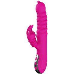 Comprar ARMONY - VIBRADOR MULTIFUNCION RABBIT DOBLE LENGUA EFECTO CALOR FUCSIA al mejor precio - Envíos Discretos
