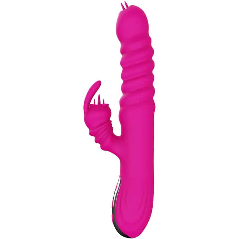 ARMONY - VIBRADOR MULTIFUNCION RABBIT DOBLE LENGUA EFECTO CALOR FUCSIA - piKanteo | Despierta tu lado más piKante Comprar ARMONY - VIBRADOR MULTIFUNCION RABBIT DOBLE LENGUA EFECTO CALOR FUCSIA al mejor precio - Envíos Discretos