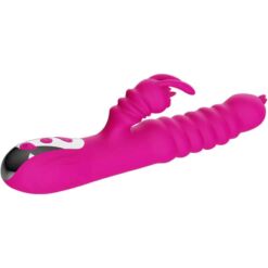 Comprar ARMONY - VIBRADOR MULTIFUNCION RABBIT DOBLE LENGUA EFECTO CALOR FUCSIA al mejor precio - Envíos Discretos