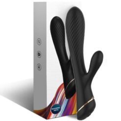 Comprar ARMONY - VIBRADOR RABBIT SILICONA NEGRO al mejor precio - Envíos Discretos