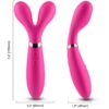 Comprar ARMONY - Y-WAND MASAJEADOR & VIBRADOR CABEZA DOBLE FUCSIA al mejor precio - Envíos Discretos