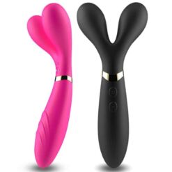 Comprar ARMONY - Y-WAND MASAJEADOR & VIBRADOR CABEZA DOBLE NEGRO al mejor precio - Envíos Discretos
