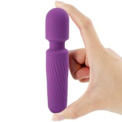 Comprar ARMONY - YOUR MAGIC MASAJEADOR & VIBRADOR RECARGABLE 10 VIBRACIONES MORADO al mejor precio - Envíos Discretos