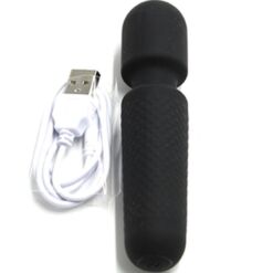 Comprar ARMONY - YOUR MAGIC MASAJEADOR & VIBRADOR RECARGABLE 10 VIBRACIONES SILICONA NEGRO al mejor precio - Envíos Discretos