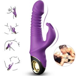 Comprar ARMONY - ZING DILDO VIBRADOR RABBIT VIOLETA al mejor precio - Envíos Discretos
