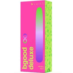 Comprar B SWISH - BGOOD INFINITE DELUXE VIBRADOR RECARGABLE SILICONA AZUL al mejor precio - Envíos Discretos