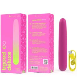 Comprar B SWISH - BGOOD INFINITE DELUXE VIBRADOR RECARGABLE SILICONA ROSA al mejor precio - Envíos Discretos