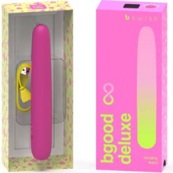 Comprar B SWISH - BGOOD INFINITE DELUXE VIBRADOR RECARGABLE SILICONA ROSA al mejor precio - Envíos Discretos
