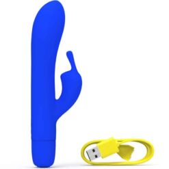 Comprar B SWISH - BWILD BUNNY INFINITE CLASSIC VIBRADOR RECARGABLE SILICONA AZUL al mejor precio - Envíos Discretos