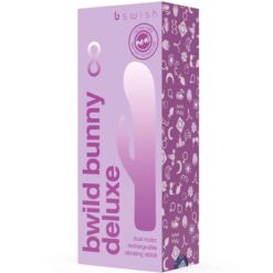 Comprar B SWISH - BWILD BUNNY INFINITE DELUXE VIBRADOR RABBIT 10 VIBRACIONES MORADO al mejor precio - Envíos Discretos