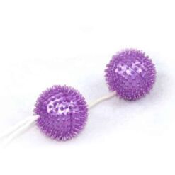 Comprar BAILE - A DEEPLY PLEASURE BOLAS TEXTURADAS MORADO 3.60 CM al mejor precio - Envíos Discretos