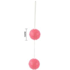 Comprar BAILE - A DEEPLY PLEASURE BOLAS TEXTURADAS ROSA 3.6 CM al mejor precio - Envíos Discretos