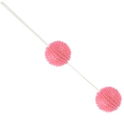 Comprar BAILE - A DEEPLY PLEASURE BOLAS TEXTURADAS ROSA 3.6 CM al mejor precio - Envíos Discretos