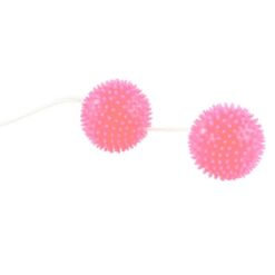 Comprar BAILE - A DEEPLY PLEASURE BOLAS TEXTURADAS ROSA 3.6 CM al mejor precio - Envíos Discretos