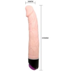 Comprar BAILE - ADOUR CLUB VIBRADOR REALÍSTICO 23 CM NATURAL al mejor precio - Envíos Discretos
