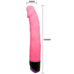 Comprar BAILE - ADOUR CLUB VIBRADOR REALÍSTICO 23 CM ROSA al mejor precio - Envíos Discretos