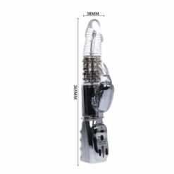 Comprar BAILE - AMOUR MISSILE ROTADOR TRANSPARENTE 26.5 CM al mejor precio - Envíos Discretos
