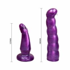 Comprar BAILE - ARNÉS ANAL Y VAGINAL FEMENINO LILA PUNTO G 17 CM al mejor precio - Envíos Discretos