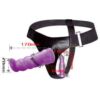 Comprar BAILE - ARNÉS ANAL Y VAGINAL FEMENINO LILA PUNTO G 17 CM al mejor precio - Envíos Discretos