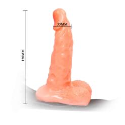 Comprar BAILE - ARNÉS CON PENE REALÍSTICO Y BRAGUITA AJUSTABLE ULTRA PASSIONATE 15.5 CM al mejor precio - Envíos Discretos