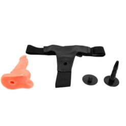 Comprar BAILE - ARNÉS CON PENE REALÍSTICO Y BRAGUITA AJUSTABLE ULTRA PASSIONATE 15.5 CM al mejor precio - Envíos Discretos