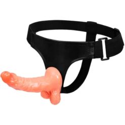 Comprar BAILE - ARNÉS CON PENE REALÍSTICO Y BRAGUITA AJUSTABLE ULTRA PASSIONATE 15.5 CM al mejor precio - Envíos Discretos