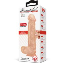 Comprar BAILE - BEAUTIFUL ENCOUNTER BERGRISI DILDO REALÍSTICO FLEXIBLE 26 CM NATURAL al mejor precio - Envíos Discretos