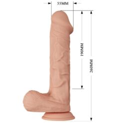 Comprar BAILE - BEAUTIFUL ENCOUNTER BERQRISI VIBRACIÓN 26 CM NATURAL al mejor precio - Envíos Discretos