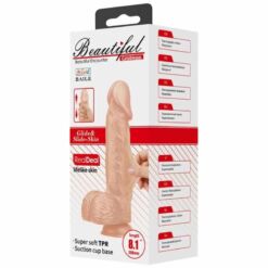 Comprar BAILE - BEAUTIFUL ENCOUNTER CATOBLEPAS DILDO REALÍSTICO FLEXIBLE 20.6 CM NATURAL al mejor precio - Envíos Discretos