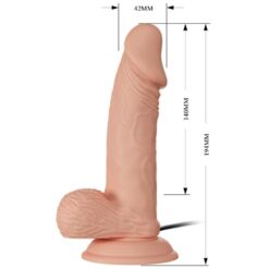 Comprar BAILE - BEAUTIFUL ENCOUNTER ZEBULON VIBRACIÓN 19.4 CM NATURAL al mejor precio - Envíos Discretos