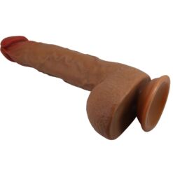 Comprar BAILE - BEAUTIFUL WILKS VIBRADOR REALÍSTICO DE 5 CONFIGURACIONES 25 CM MULATO al mejor precio - Envíos Discretos