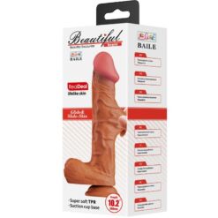 Comprar BAILE - BERGRISI DILDO REALÍSTICO 26 CM NATURAL al mejor precio - Envíos Discretos