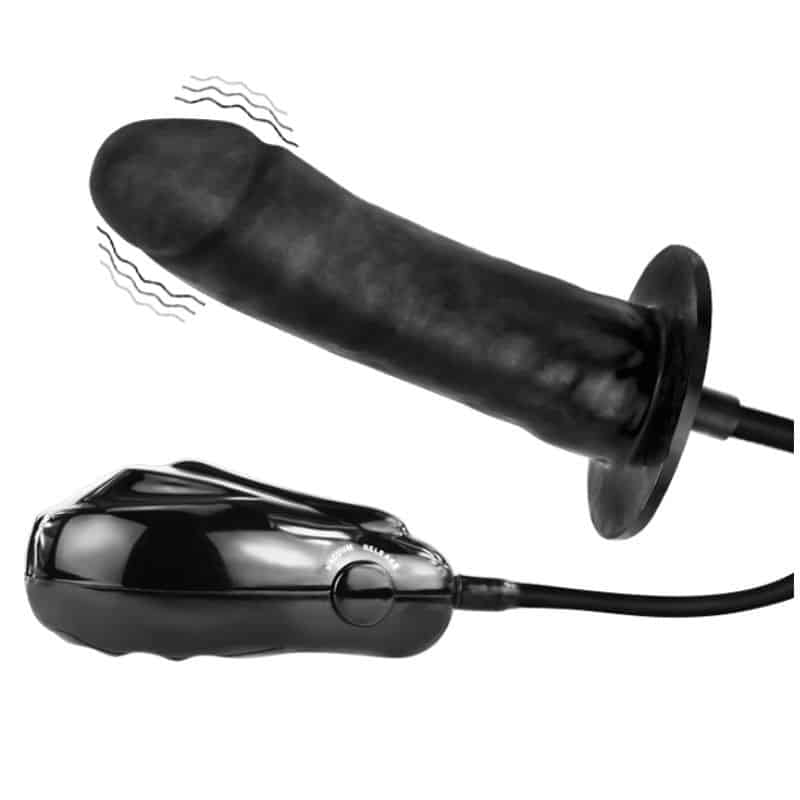 BAILE - BIGGER JOY DILDO HINCHABLE CON VIBRACIÓN 16 CM - piKanteo | Despierta tu lado más piKante Comprar BAILE - BIGGER JOY DILDO HINCHABLE CON VIBRACIÓN 16 CM al mejor precio - Envíos Discretos