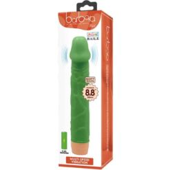 Comprar BAILE - BILL VIBRADOR REALÍSTICO 22.5 CM VERDE al mejor precio - Envíos Discretos