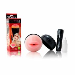 Comprar BAILE - BOCA MASTURBADOR CON VIBRADOR 7 RITMOS al mejor precio - Envíos Discretos