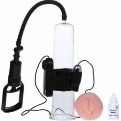 Comprar BAILE - BOMBA DE ERECCIÓN CON TIRADOR DE DEDO Y VIBRACIÓN al mejor precio - Envíos Discretos