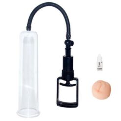Comprar BAILE - BOMBA DE ERECCION TIRADOR Y BOQUILLA VAGINA 25 CM al mejor precio - Envíos Discretos