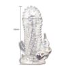 Comprar BAILE - BRAVE MAN EXTENSION PENE VIBRADOR RABBIT al mejor precio - Envíos Discretos