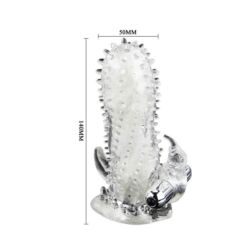 Comprar BAILE - BRAVE MAN EXTENSION PENE VIBRADOR RABBIT al mejor precio - Envíos Discretos